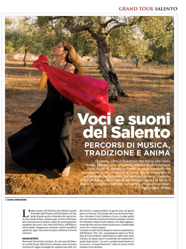 pagina rivista turismo culturale ottobre 2014